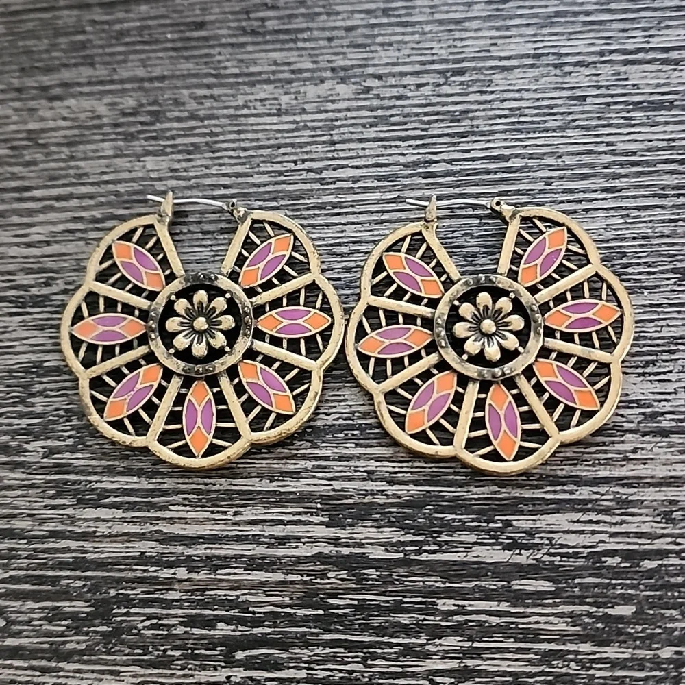 ✨️Lucky Brand✨️ Pre Owned Earrings - Picture 2 of 3